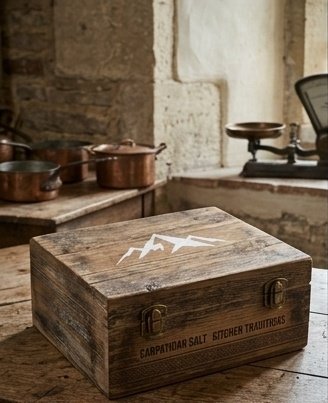 Closed rustic box